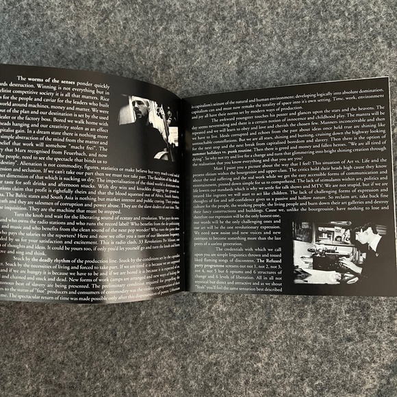 REFUSED 1998 The Shape Of Punk To Come CD Burning Heart Records - Picture 4 of 9